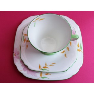 Floral cups, octagonal...