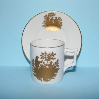 Vintage gold pattern coffee...